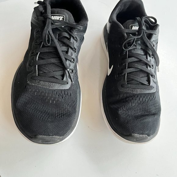 Nike Flex 2016‎ Lace Up 830751 001 Running Shoes Black Womens Size 8 Athletic - Picture 3 of 9